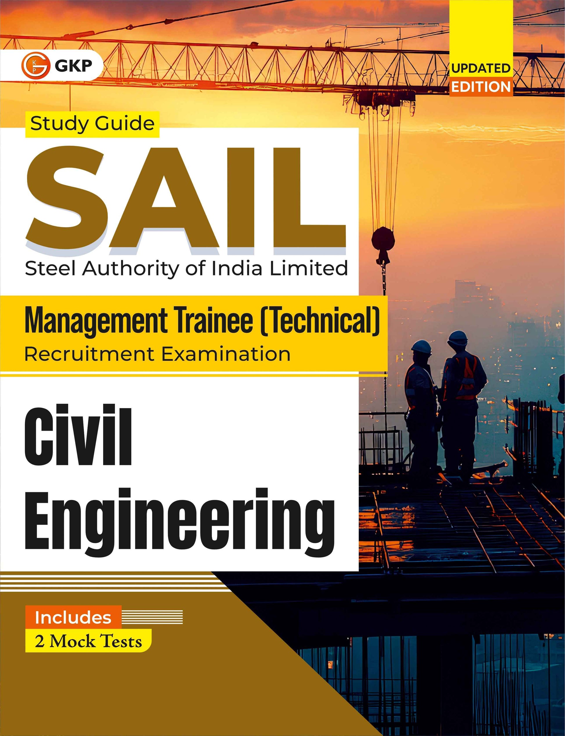SAIL 2025-26 : Management Trainee (Technical) - Civil Engineering| 2 Full-Length Mock Tests