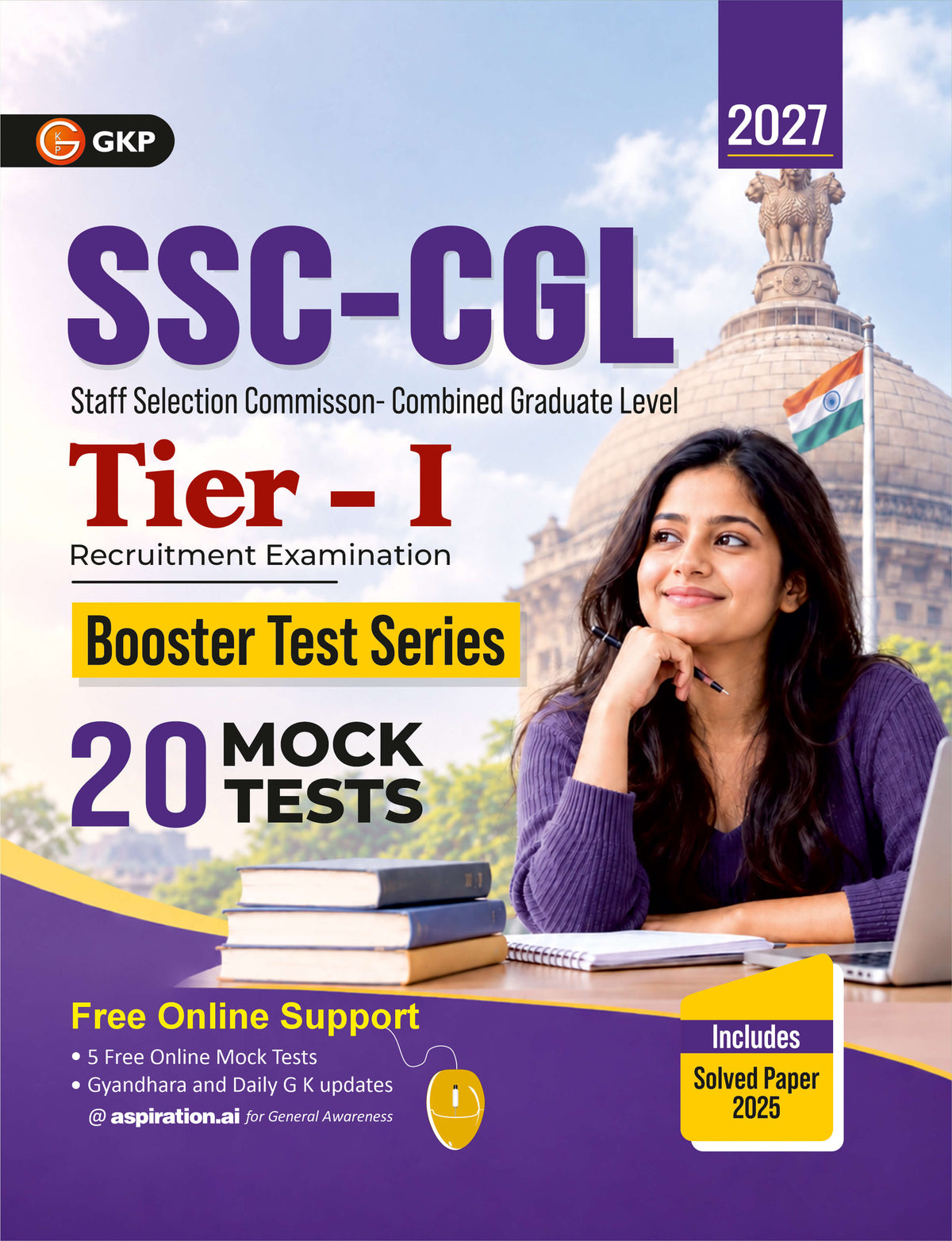 SSC-CGL 2027 : Tier 1 Booster Test Series – front cover