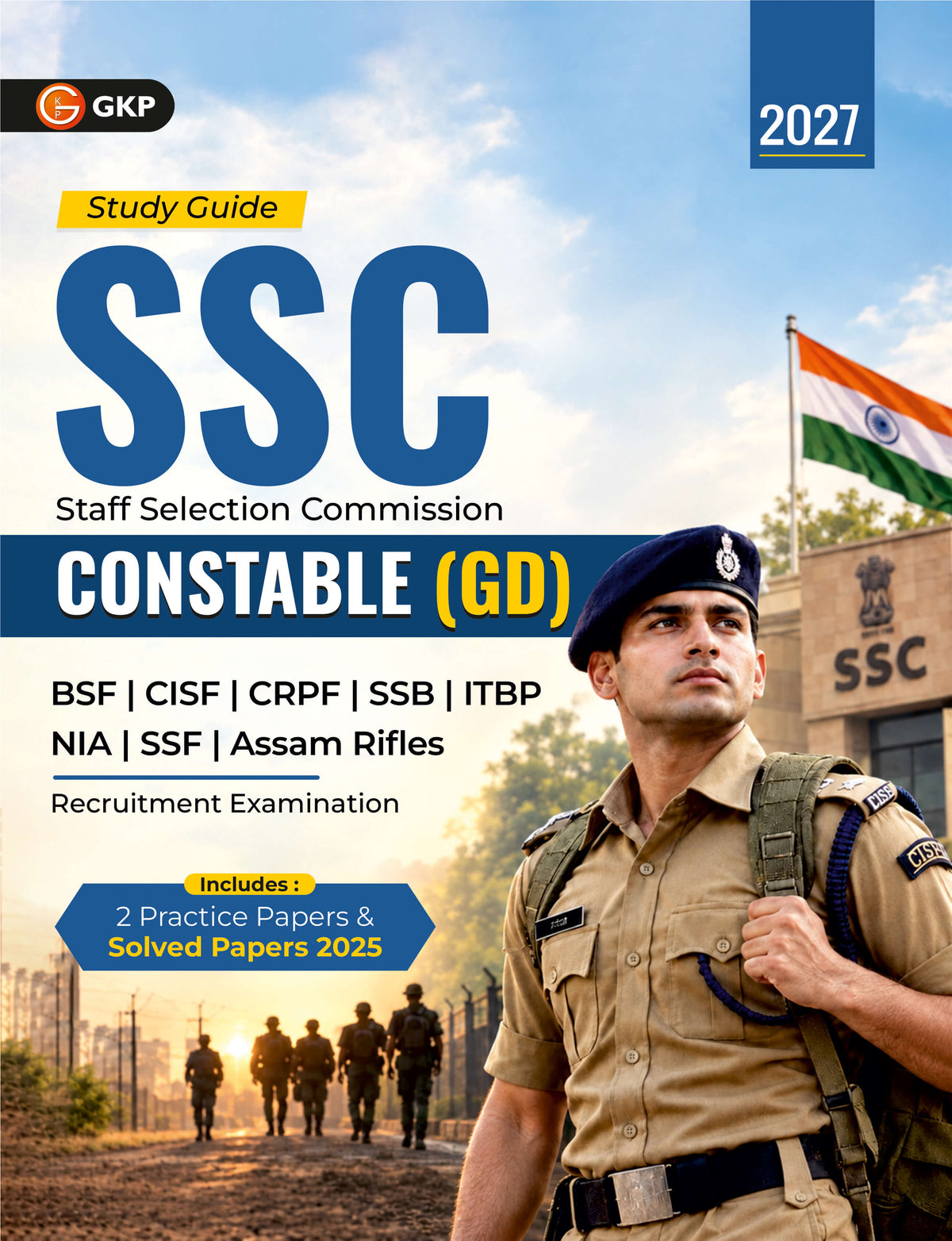 SSC-GD 2027 : Constable (General Duty) Study Guide – front cover