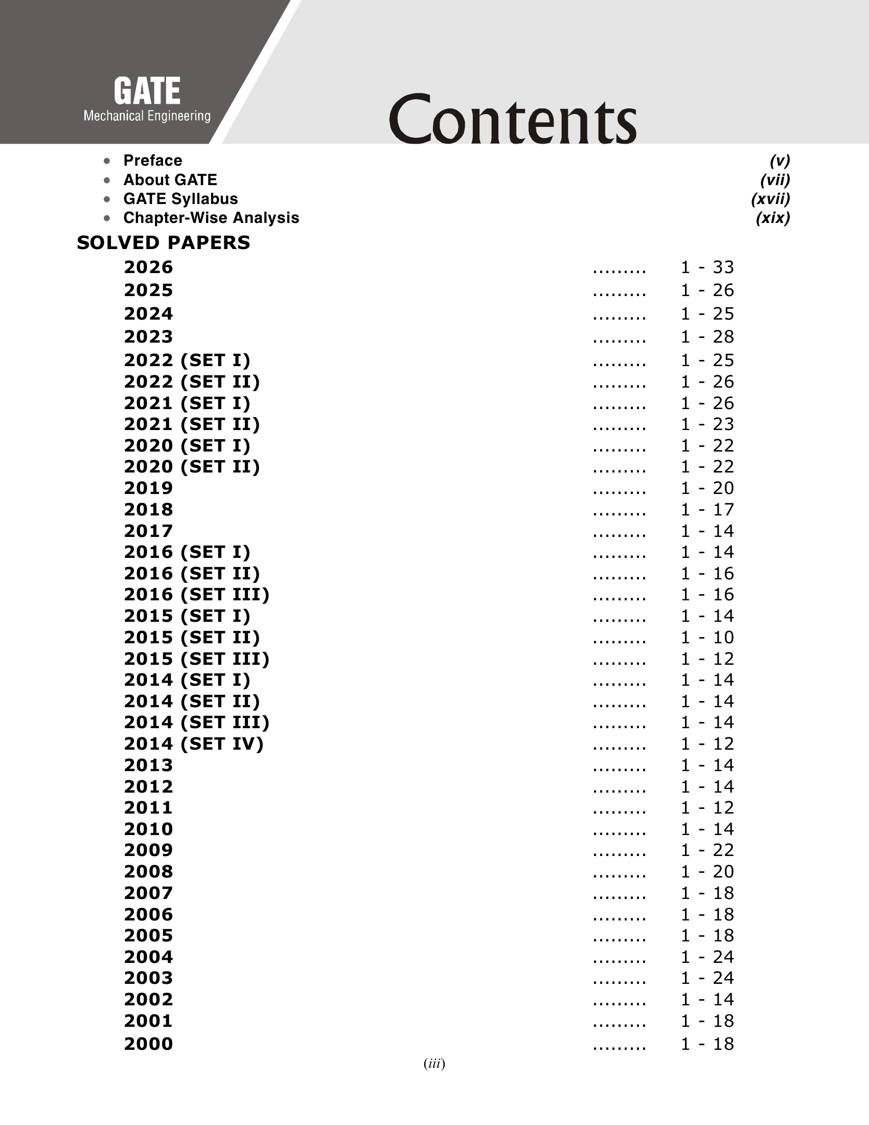 GATE 2027 Mechanical Engineering | Year-wise Solved Papers (2000–2026) | 27 Years PYQ in Exam Order | MCQs, NTQs & MSQs with Detailed Solutions | Build Exam Temperament | GATE ME PSU Prep