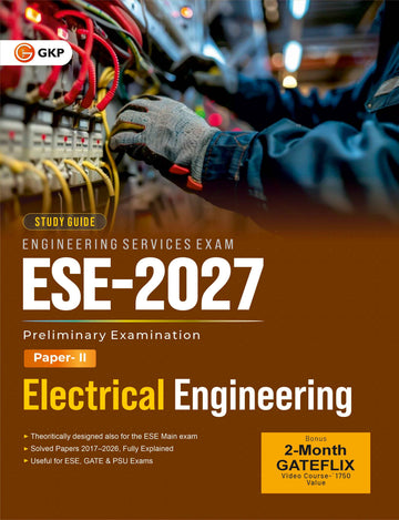 UPSC ESE 2027 : Electrical Engineering  - Guide| Solved Papers (2017–2026)
