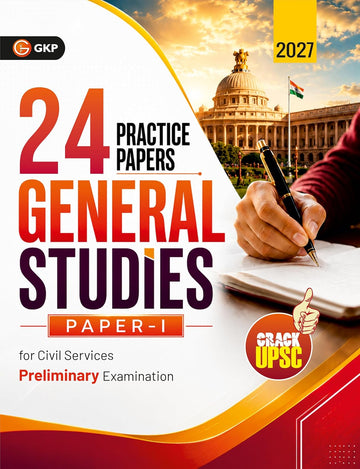 UPSC 2027: General Studies(GS) Paper-1 - 24 Practice Papers | 8 NCERT-Based Practice Papers | 16 Past Years Solved Papers with Detailed Solutions | UPSC-GS Prep Series