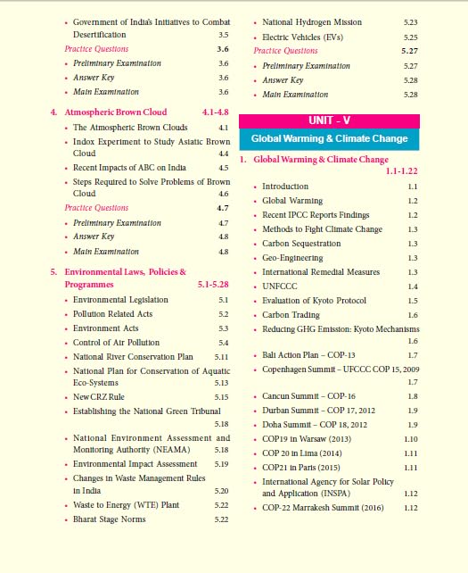 UPSC: Environment & Ecology for UPSC Prelims & Mains Civil Services Exam | Includes Solved Papers From Prelims (2017-23) & Mains Exam (2021-23) & 12 Practice Sets | By Neeraj Nachiketa