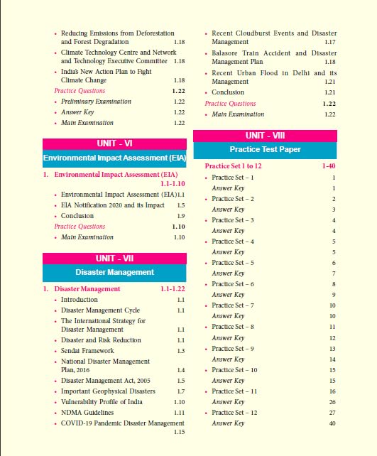 UPSC: Environment & Ecology for UPSC Prelims & Mains Civil Services Exam | Includes Solved Papers From Prelims (2017-23) & Mains Exam (2021-23) & 12 Practice Sets | By Neeraj Nachiketa