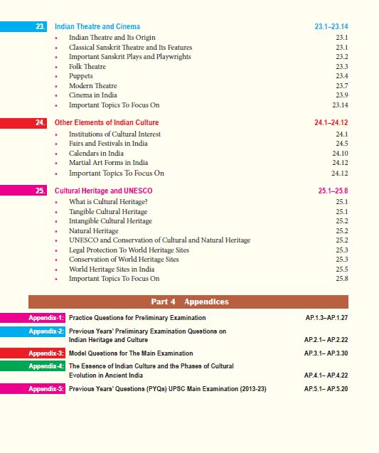 UPSC: Indian Heritage, Art & Culture Book (Prelims & Mains) - Madhukar Bhagat | Chronological (Ancient to Modern) | Solved PYQs (2013-Present) | Chapter-wise Practice