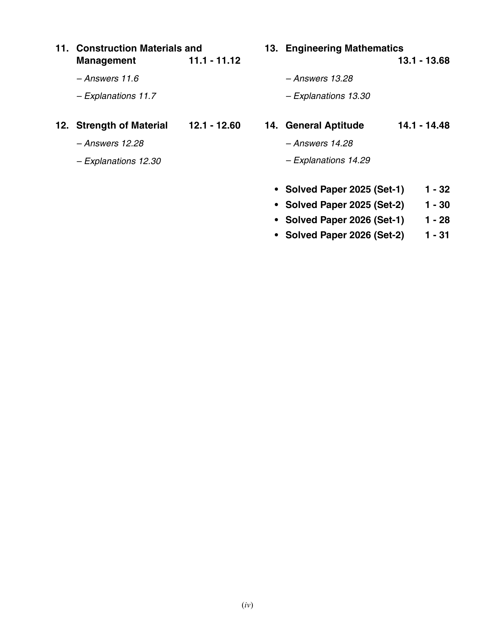 GATE-CE 2027 Chapter-wise Solved Papers (2000-2026) | Civil Engineering | 27 Years PYQ Breakdown with Detailed Solutions & Fully Solved 2025-26 Papers | GATE-CE Exam Prep Papers - GK Publications