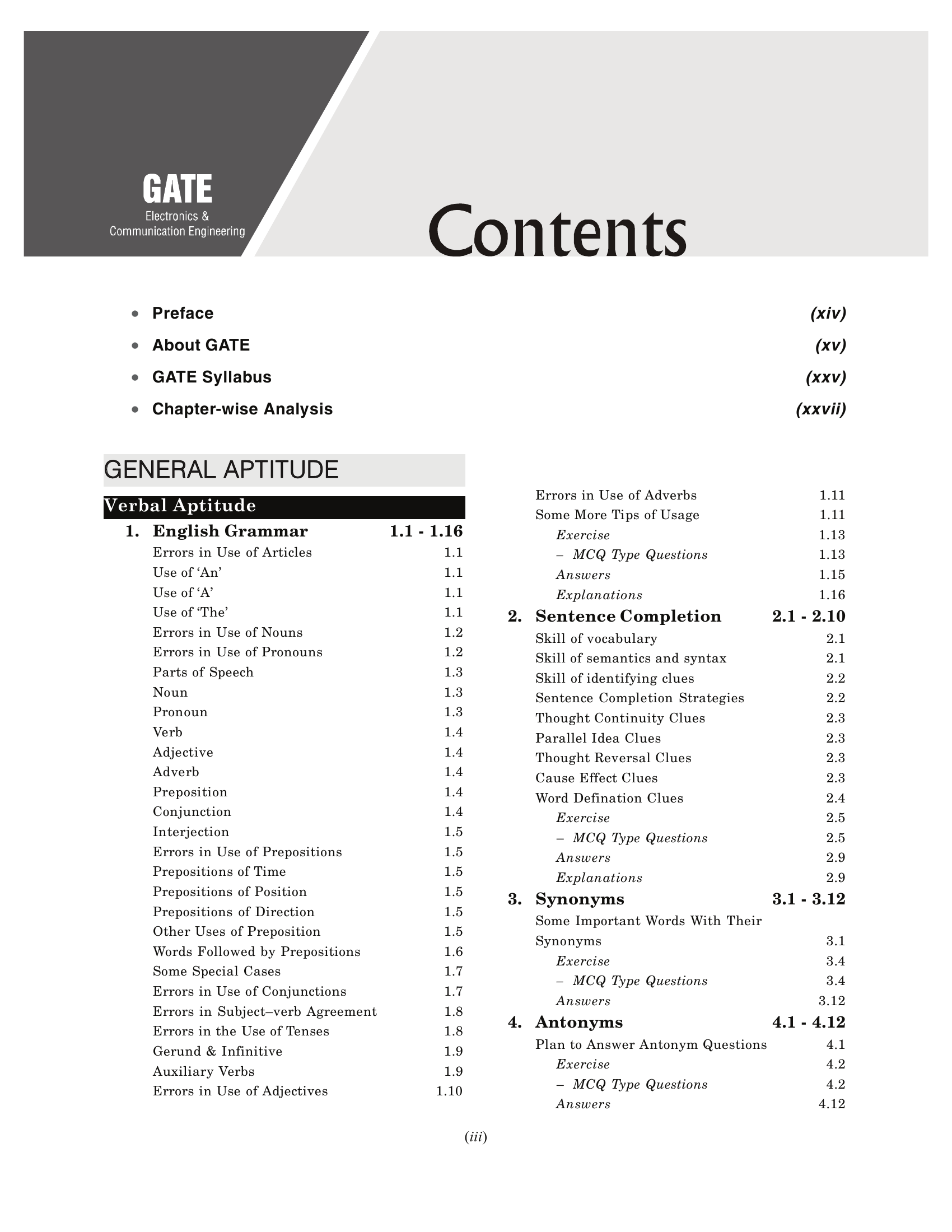GATE 2027 : Electronics & Communication Engineering - Guide