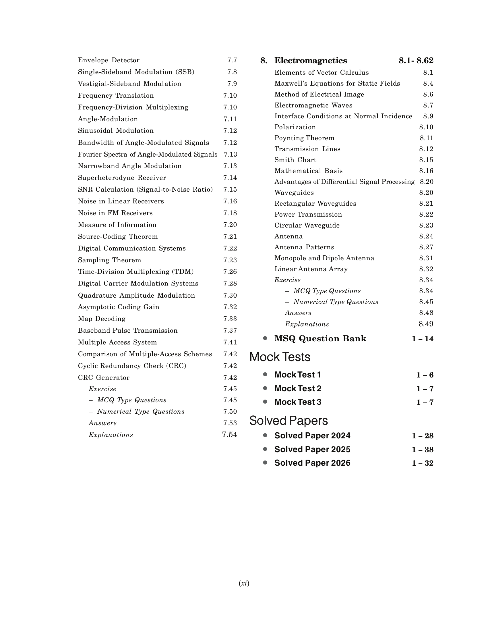 GATE 2027 : Electronics & Communication Engineering - Guide