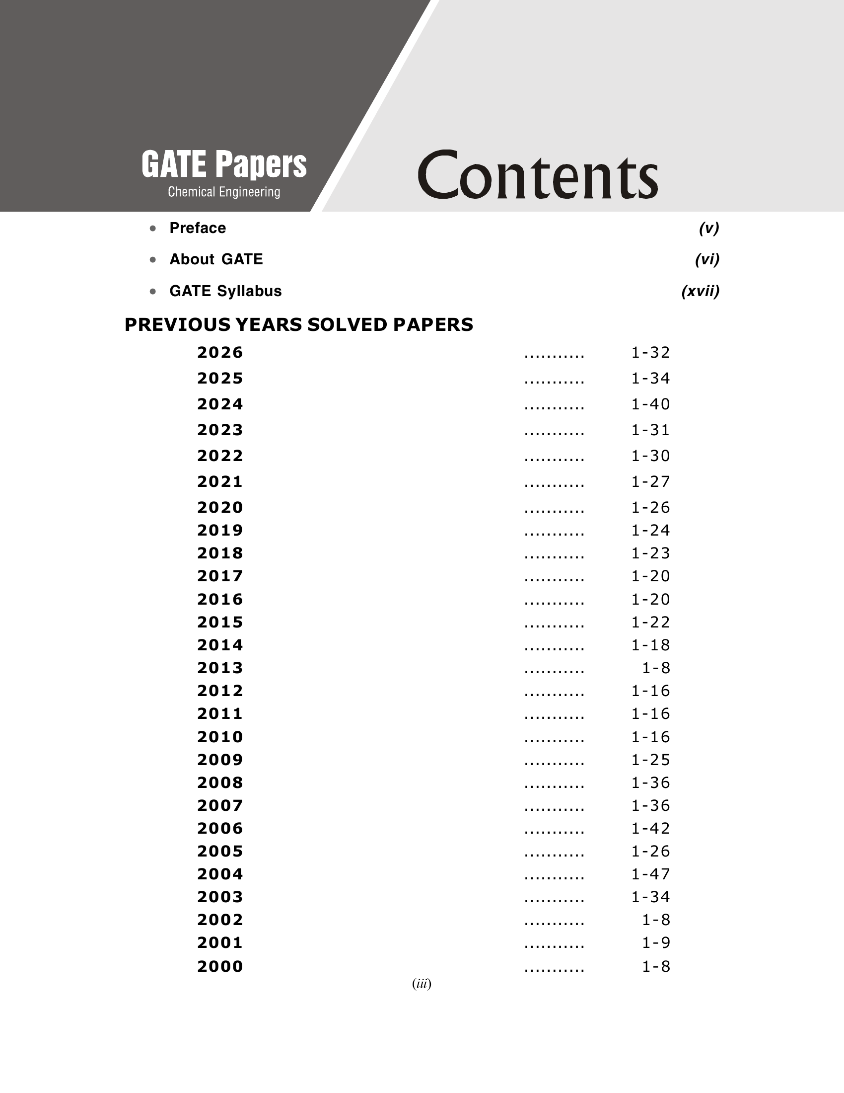 GATE 2027 Chemical Engineering Solved Papers | 27 Years (2000–2026) | 1800+ Practice MCQs - GK Publications