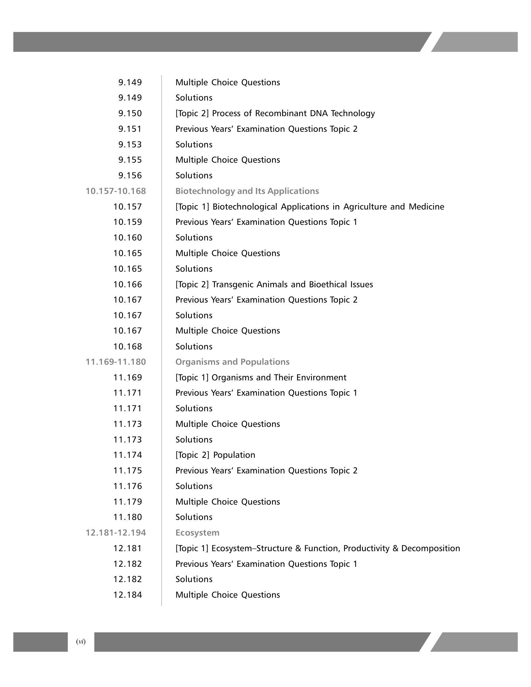 CBSE Class-12 Biology Solved Papers 2011-2026 | 15 Years Chapter & Topic-wise PYQs with Objective Type Questions & Solutions | CBSE Biology 12th Board Exam Prep