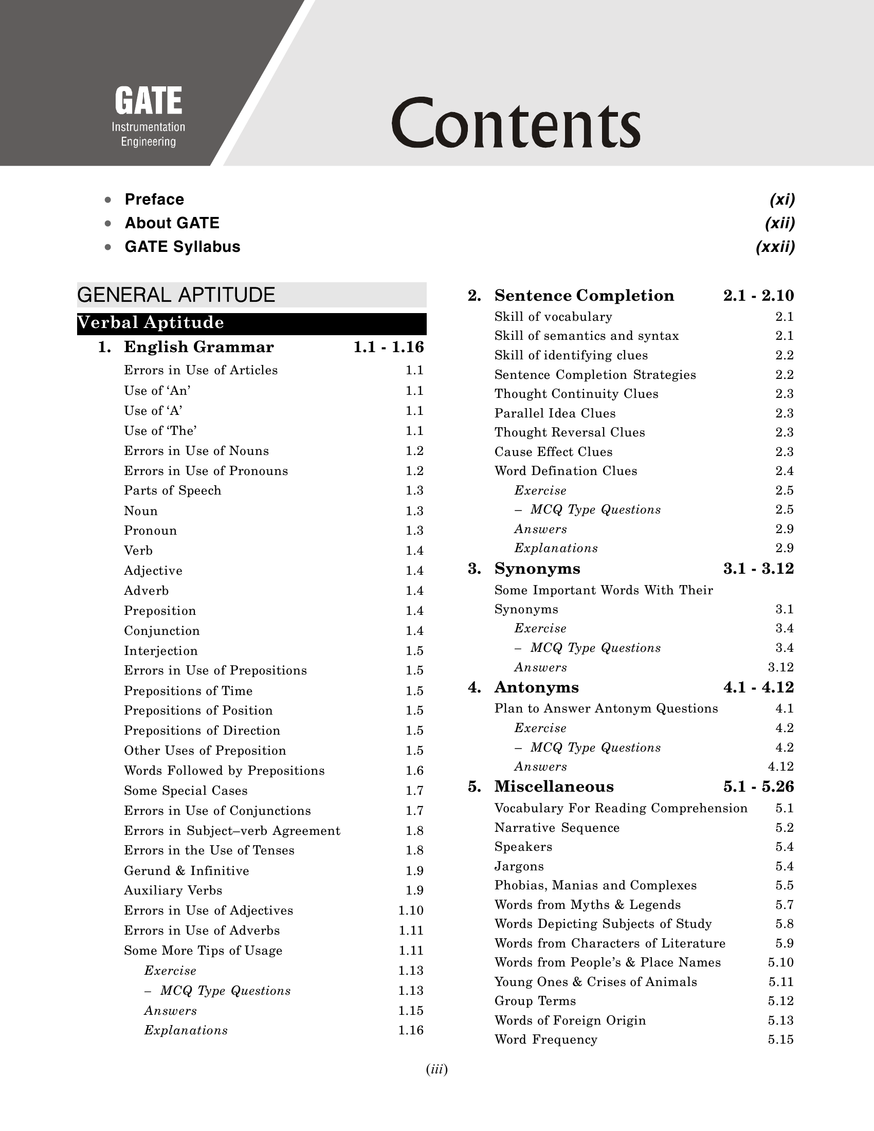 GATE 2027 : Instrumentation Engineering - Guide