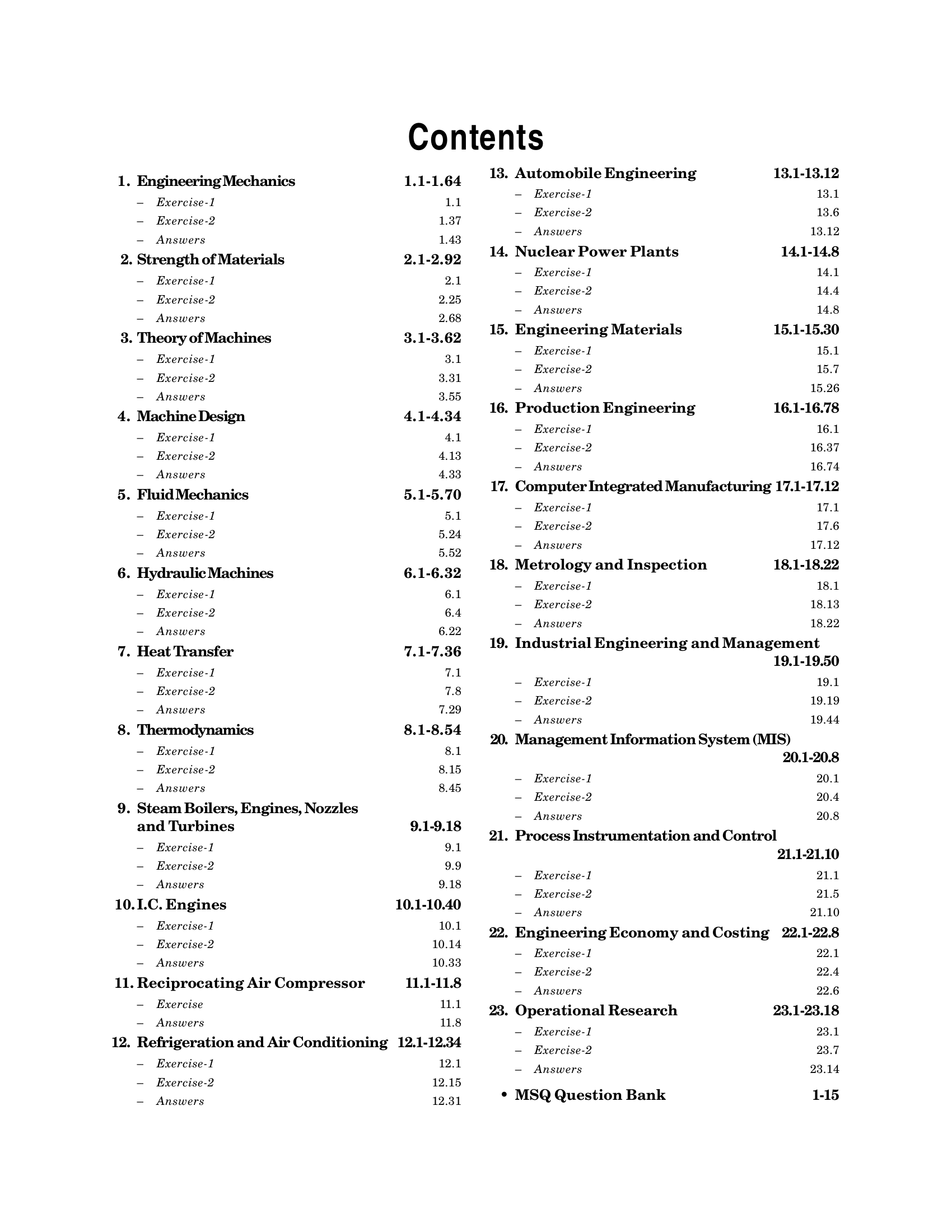 Objective Series (Degree) 2026 : Mechanical Engineering by GKP