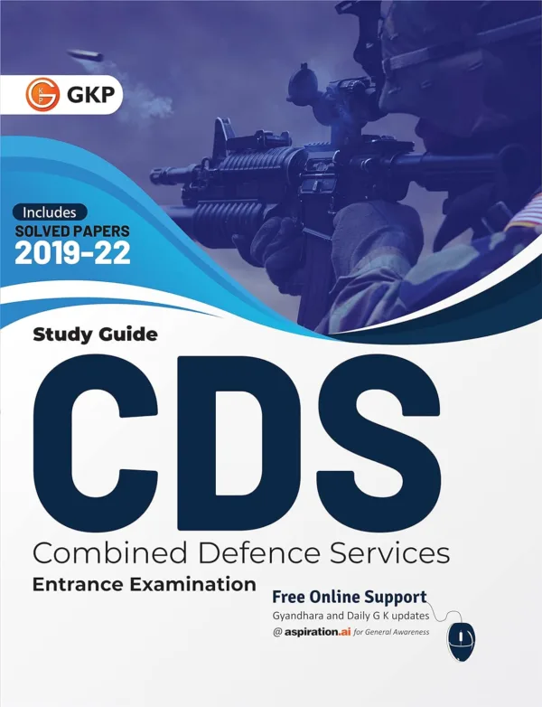 CDS 2023 Study Guide for Combined Defence Services Examination by GKP