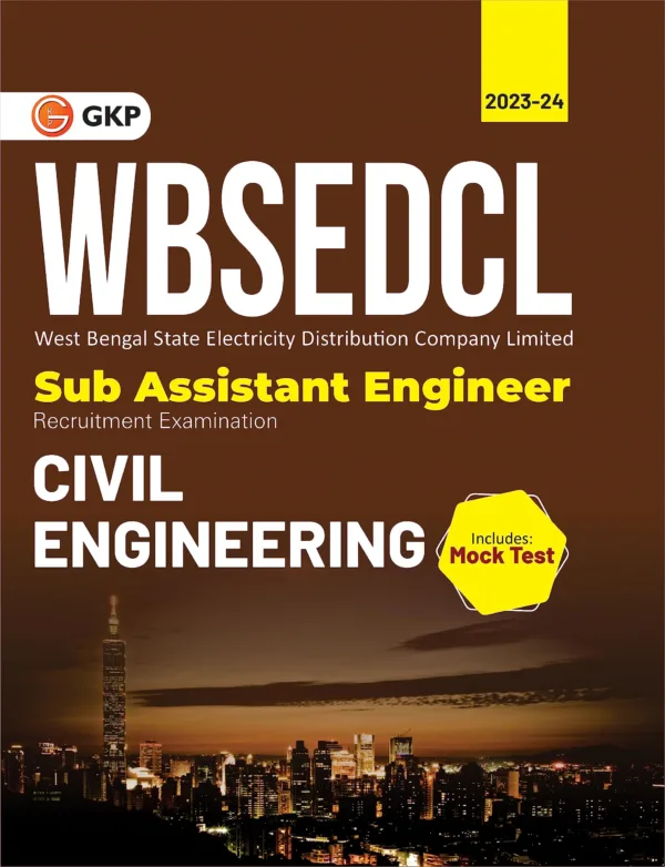 WBSEDCL 2024: Sub-Assistant Engineer - Civil Engineering by GKP