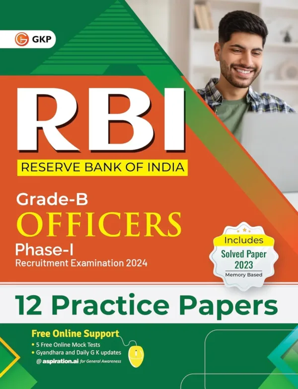 GKP RBI 2024 - Grade B Officers Ph I - 12 Practice Papers