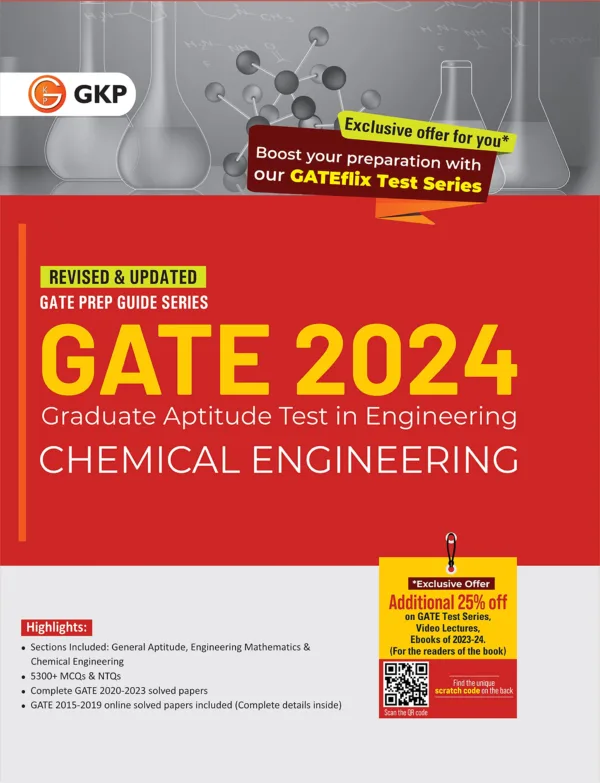 GATE 2024: Chemical Engineering - Study Guide by GKP