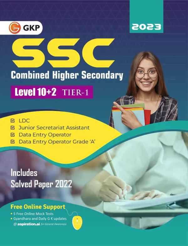 SSC 2023: CHSL (10+2) Tier 1 - Study Guide by GKP