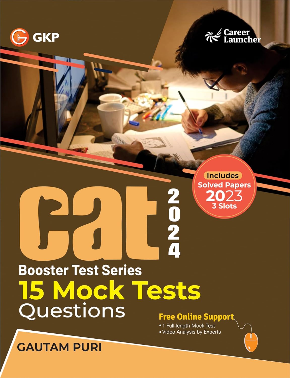 Buy GKP CAT 2024 : Booster Test Series - 15 Mock Tests (Questions ...