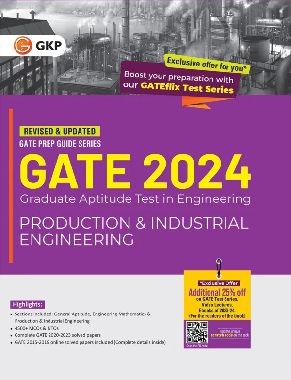 GATE 2024: Production & Industrial Engineering - Study Guide by GKP