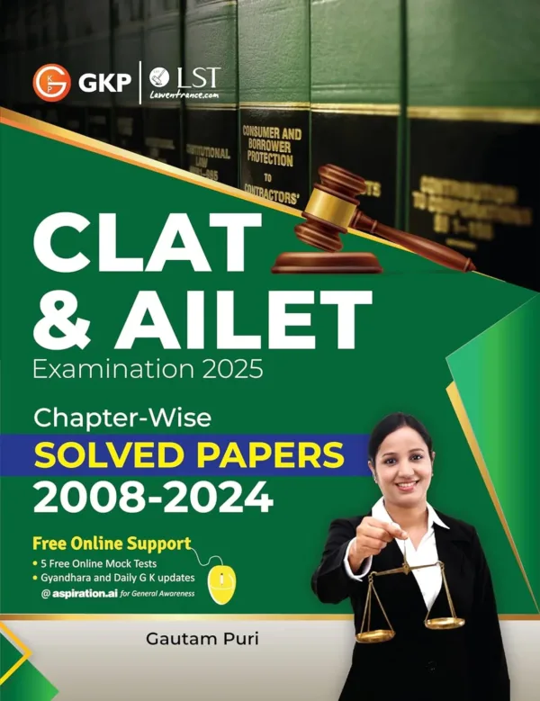 CLAT & AILET 2025 Chapter Wise Solved Papers
