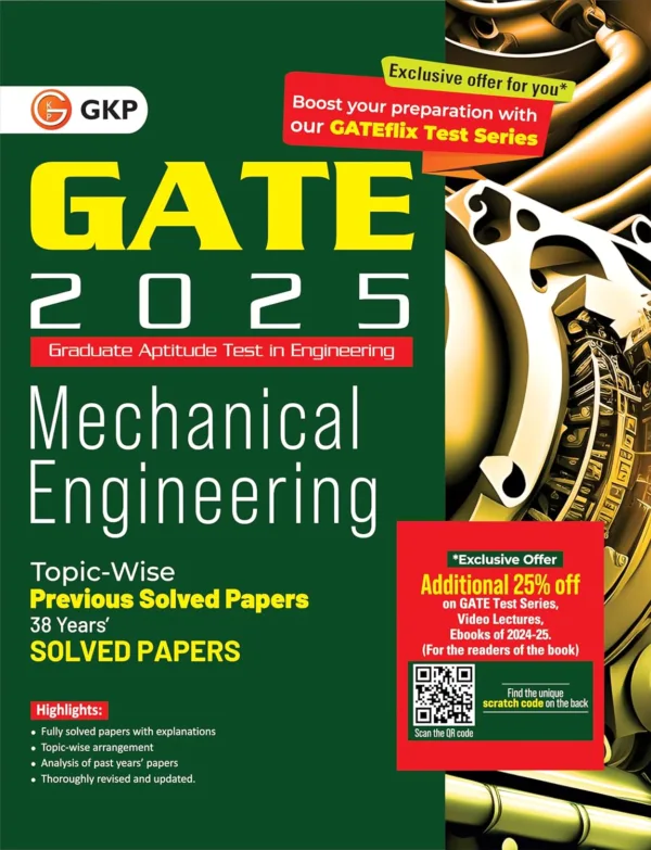 gate 2025 mechanical engineering