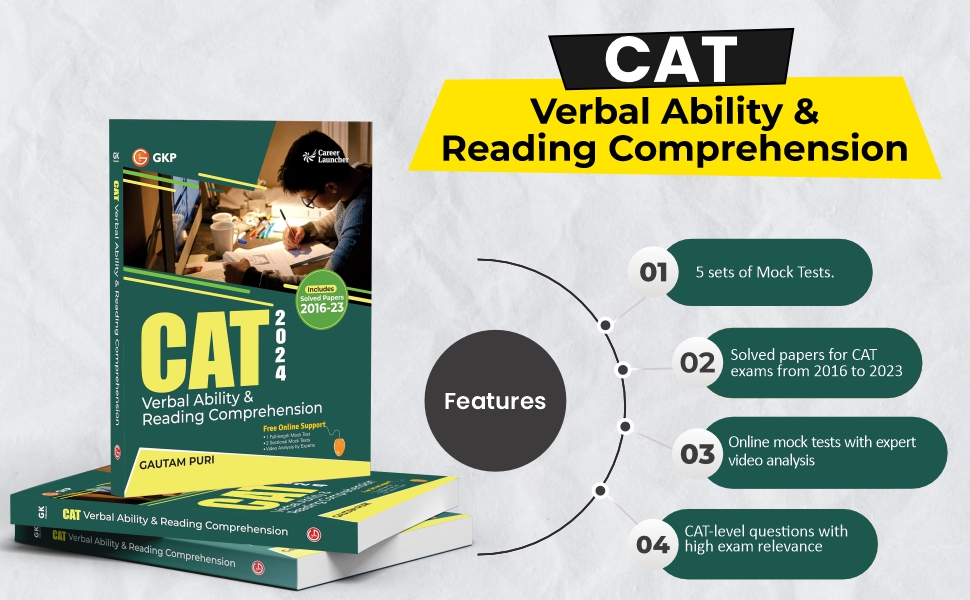 CAT 2024 Verbal Ability & Reading Comprehension (VARC) Guide by Gautam Puri