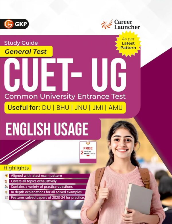 NTA CUET UG 2025 : English Usage by Career Launcher