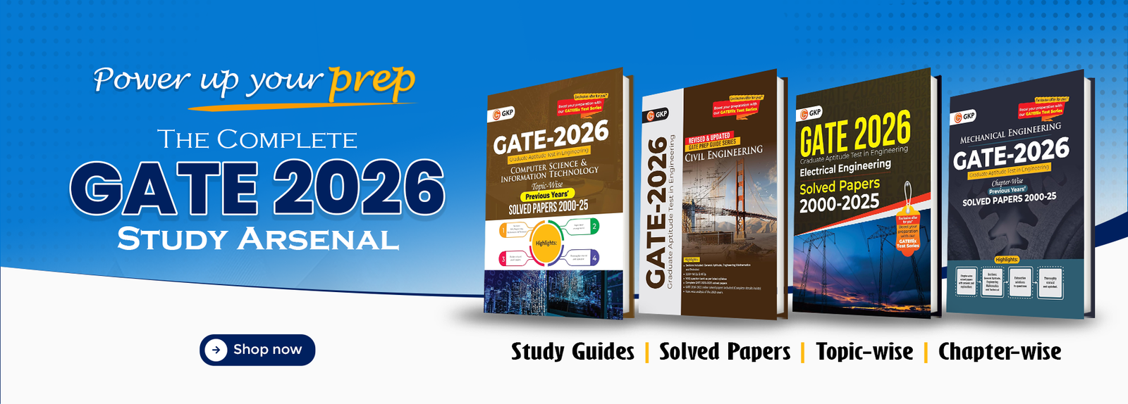 GATE 2026 Exam Study Books